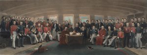 De ondertekening en bezegeling van het Verdrag van Nanking