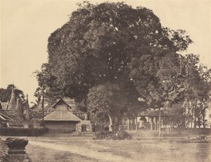 Rangoon: Grote Bel van de Shwe Dagon Pagoda, november 1855