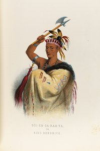 Soi-En-Ga-Rah-Ta of Koning Hendrick door Captain Seth Eastman