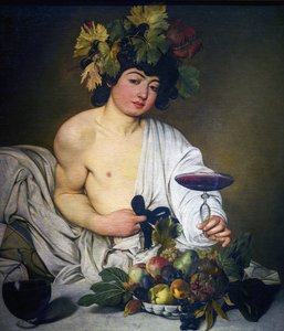 Italiaans: Bacco Bacchus door Caravaggio