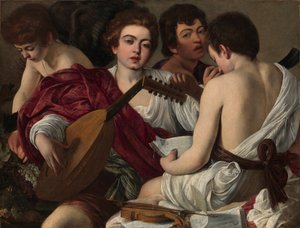 De muzikanten door Caravaggio