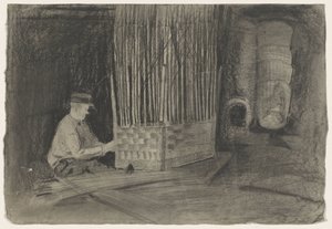 Mandenmaker door Carel Adolph Lion Cachet
