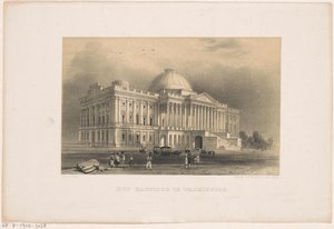 Het Kapitool te Washington door Carel Christiaan Antony Last