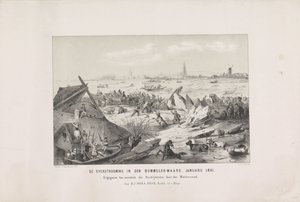 De Overstrooming in den Bommelerwaard. Januarij 1861 door Carel Christiaan Antony Last