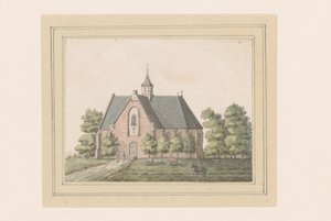 Figuren komen aanvliegen in een leeskabinet
