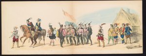 Maskerade van de Leidse studenten, 1850 (plaat 11)