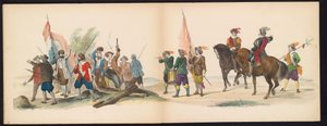 Maskerade van de Leidse studenten, 1850 (plaat 12)