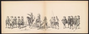 Maskerade van de Leidse studenten, 1850 (plaat 2)