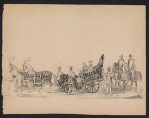 Maskerade van de Utrechtse studenten, 1846 (plaat 8)
