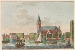 Broek in Waterland, ca. 1790 door Carel Frederik Bendorp (I)