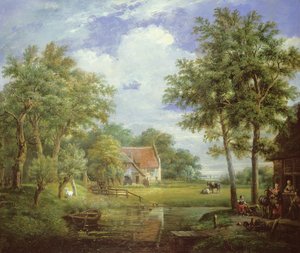 Nederlandse boerderijscène