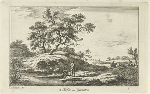Reizigers aan de waterkant