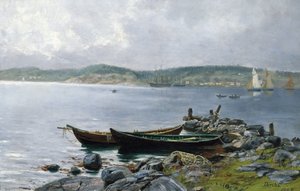 Van Drøbaksundet door Carl-Edvard Diriks