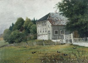 Huis van een notaris in Drøbak door Carl Edvard Diriks