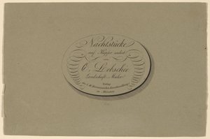 Vier Nachtstukken door Carl August Lebschee