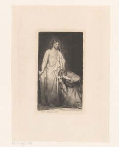 Christus verschijnt aan Tomas door Carl Bloch