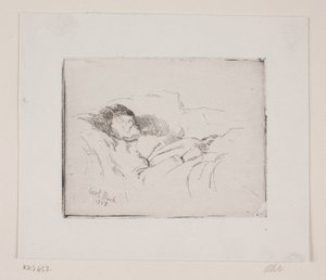 De Zieke Oude Man door Carl Bloch