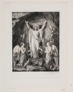 De opstanding van Christus door Carl Bloch