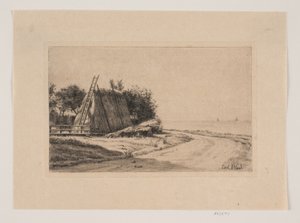 Het landschap met de hooiberg