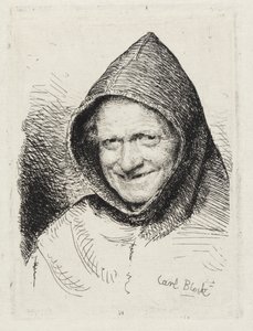 Lachende monnik