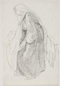 Studies voor het museum schilderij "Jairi dochter" (kms835)