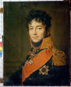 Portret van Graaf Evgraf Fedotovich Komarovsky (1769-1843) door Carl Christian Vogel von Vogelstein