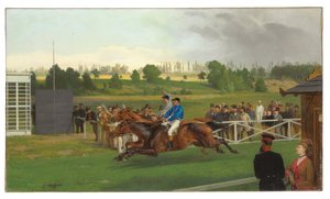 De finish, Hoppegarten, Berlijn, 15 juni 1873, 1874