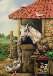 Boerderijvrienden door Carl Donner