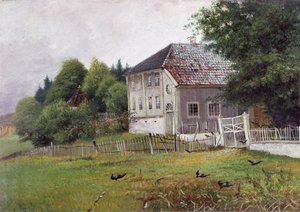Huis van een notaris, Drobak door Carl Edvard Diriks