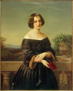 Marie Wiegmann / Schilderij van Carl Ferdinand Sohn