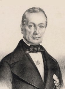 Portret van de componist Heinrich August Neithardt 1793-1861, ca. 1850 door Carl Fischer