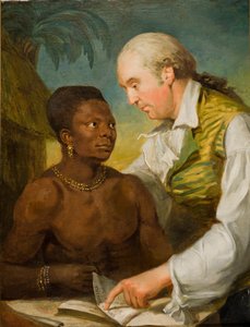 Dubbelportret van Carl Bernhard Wadström (1746-1799) en prins Peter Panah