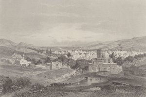 Rivieren van Damascus door Carl Friedrich Heinrich Werner