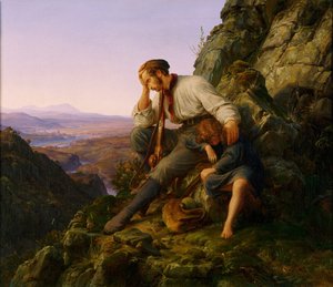 De Rover en Zijn Kind, 1832