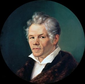 Portret van Karl Friedrich Schinkel 1781-1841