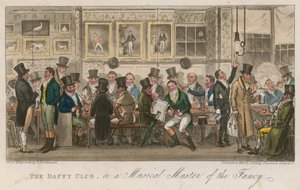 De Daffy Club of een Muzikale Meester van de Fancy door Carl Georg Adolph Hasenpflug