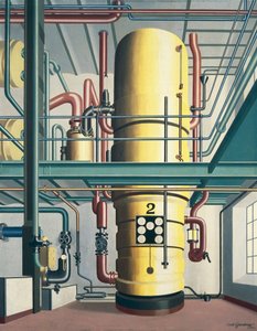 Gele ketel door Carl Grossberg