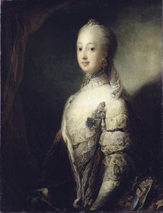 Portret van Sophia Magdalena van Denemarken, koningin van Zweden