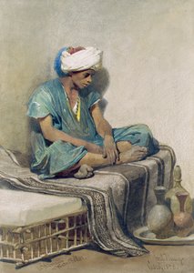 Een Himali of waterverkoper, 1855