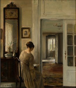 Lezing. De Vrouw van de Schilder door Carl Holsoe