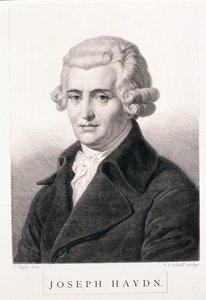 Joseph Haydn (1732-1809) gegraveerd door F.A. Andorff