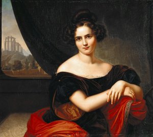 Duits: Portret van mevrouw Gedike Portret van mevrouw Gedicke