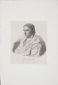 Johann Friedrich Overbeck 1789-1869 door Carl Küchler