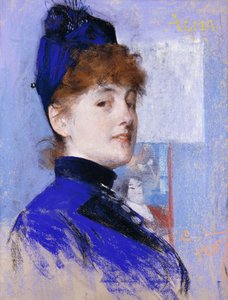 Alma, 1887 door Carl Larsson
