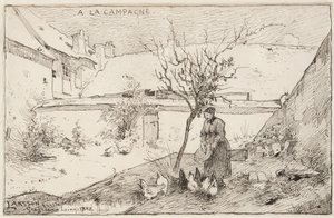Franse boerderij door Carl Larsson