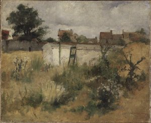 Landschapsstudie uit Barbizon door Carl Larsson