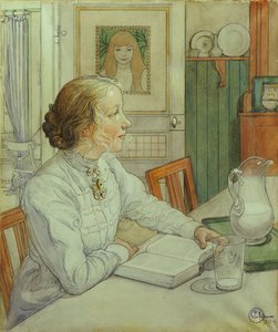 Mijn Oudste Dochter, 1904 door Carl Larsson