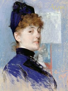 Portret van Alma door Carl Larsson