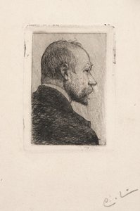 Zelfportret door Carl Larsson