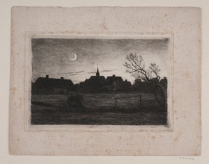 Hornbæk kerk, zomeravond
